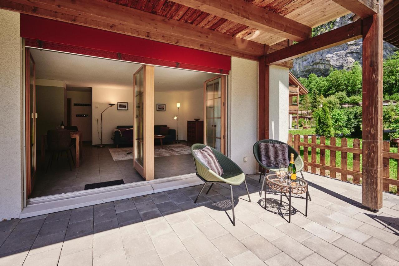 Apartment Truemmelbach, Comfortabl & Cozy, Private Terrace With Best Views Lauterbrunnen Exterior photo